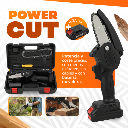 PowerCut™ - Mini Motosierra Corte Rápido Inalámbrico