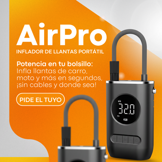 AirPro™ - Inflador portátil rápido y fácil de usar