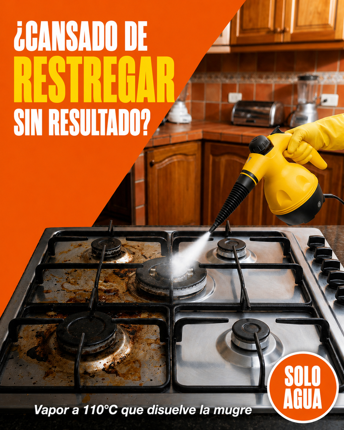 CleanPro™ - Elimina la suciedad incrustada en segundos