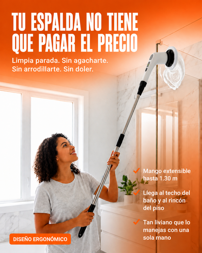 GiroClean™ 9 EN 1 - Cepillo giratorio para una limpieza profunda